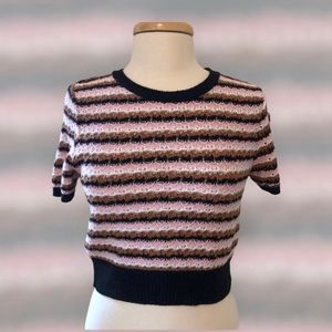 Forever 21 short sleeved cropped sweater.